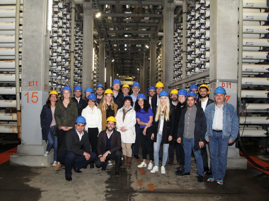 EU Delegation of Commercial and Scientific Counselors Visits the Hadera Desalination Plant