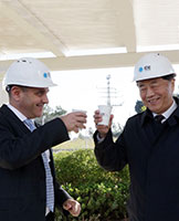 China’s Minister of Water Resources Visits the Sorek Desalination Plant